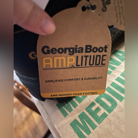 Men’s 9.5 W Steel Toed Georgia Boot Amplitude - Picture 5 of 8